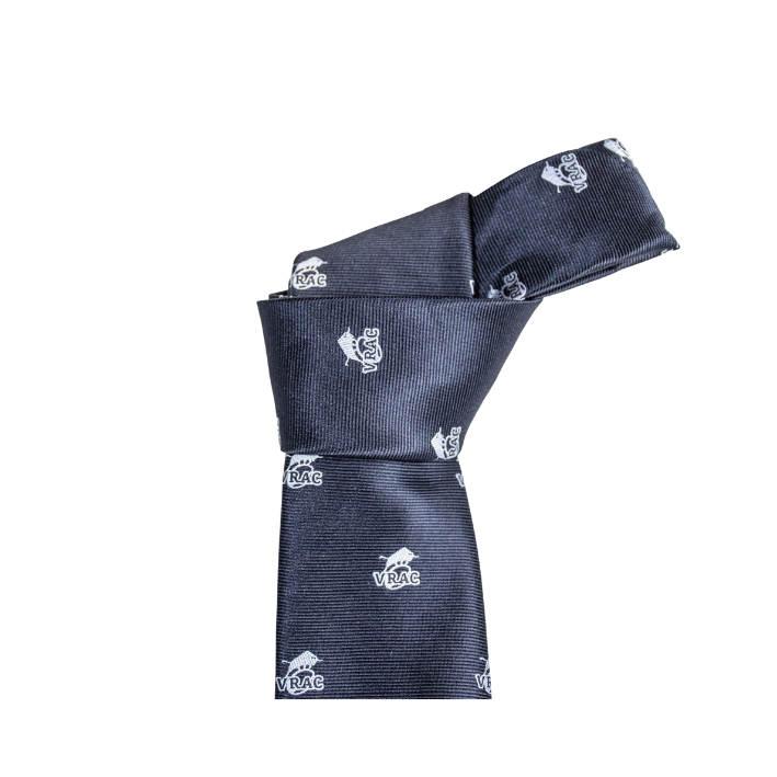 corbata azul blanco vrac